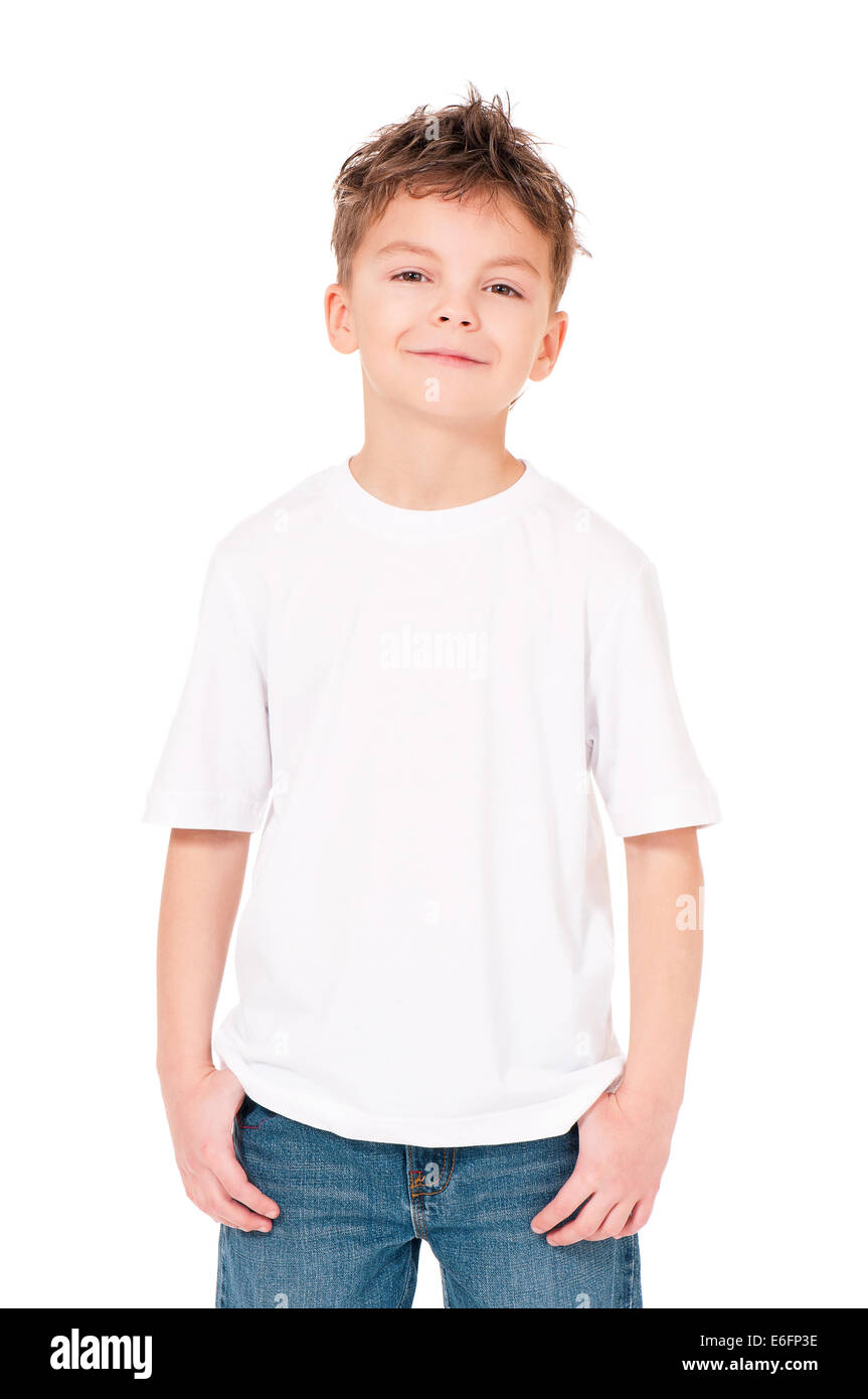 Camiseta de niño Foto de stock