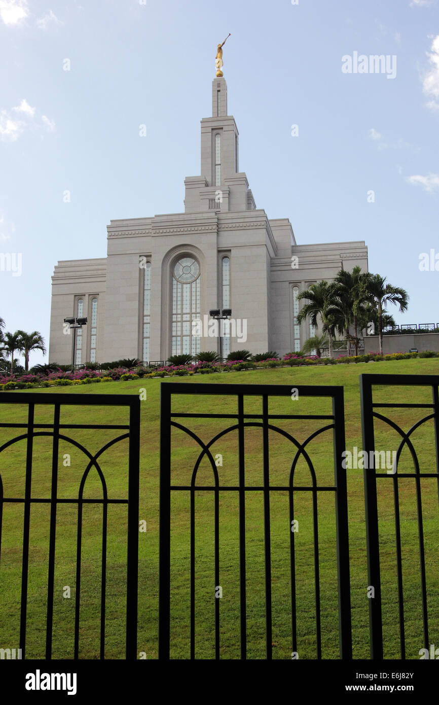 La Iglesia de Jesucristo de los Santos de los Últimos Días (mormones)  Templo de la Ciudad de Panamá Fotografía de stock - Alamy