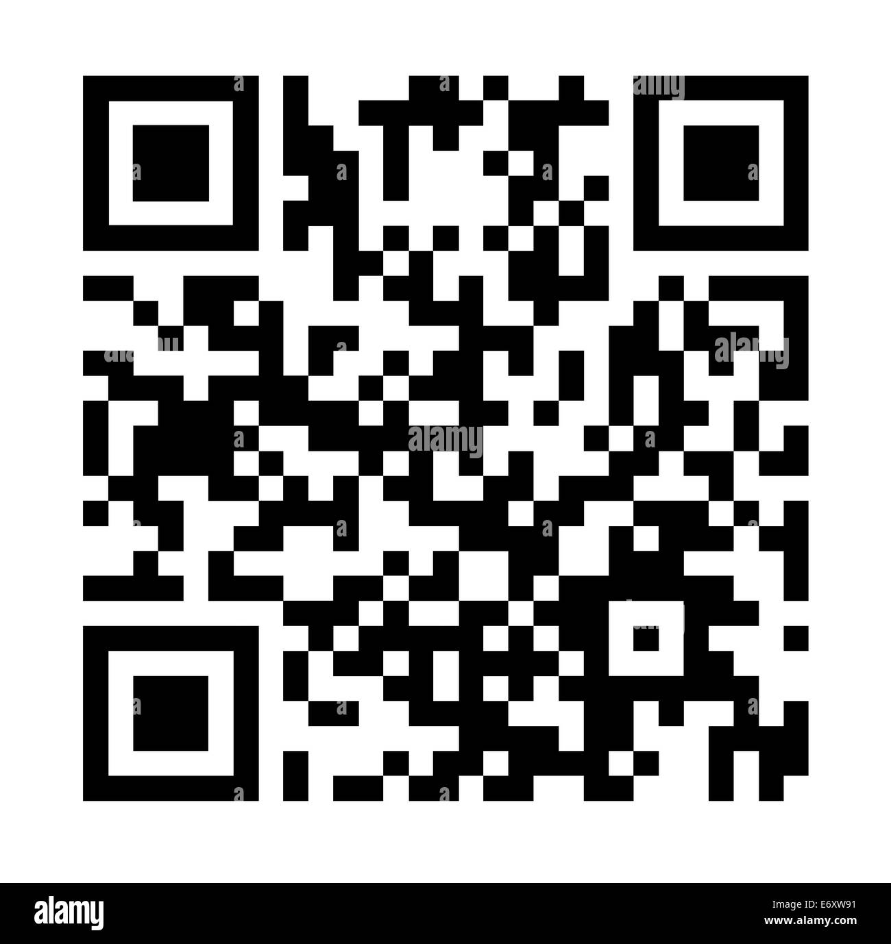 Código de barras bidimensional Imágenes de stock en blanco y negro Alamy