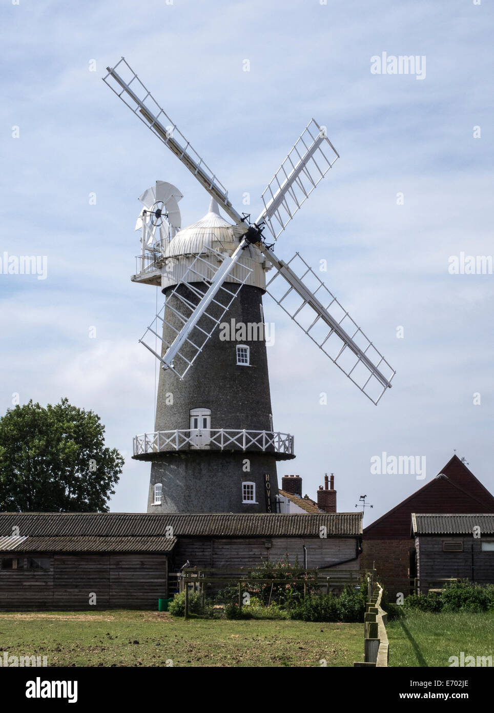 Bircham Windmill, Norfolk, UK Foto de stock