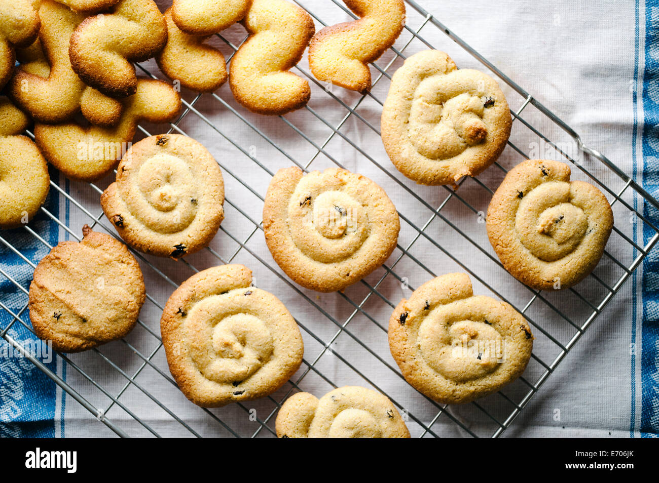 Galletas caseras Foto de stock
