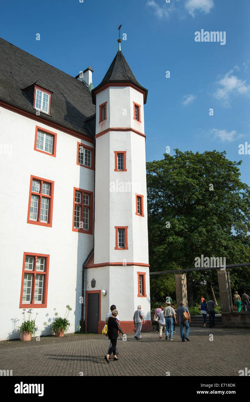 Torre Blanca, Koblenz, Coblenz, Alemania, Europa Foto de stock