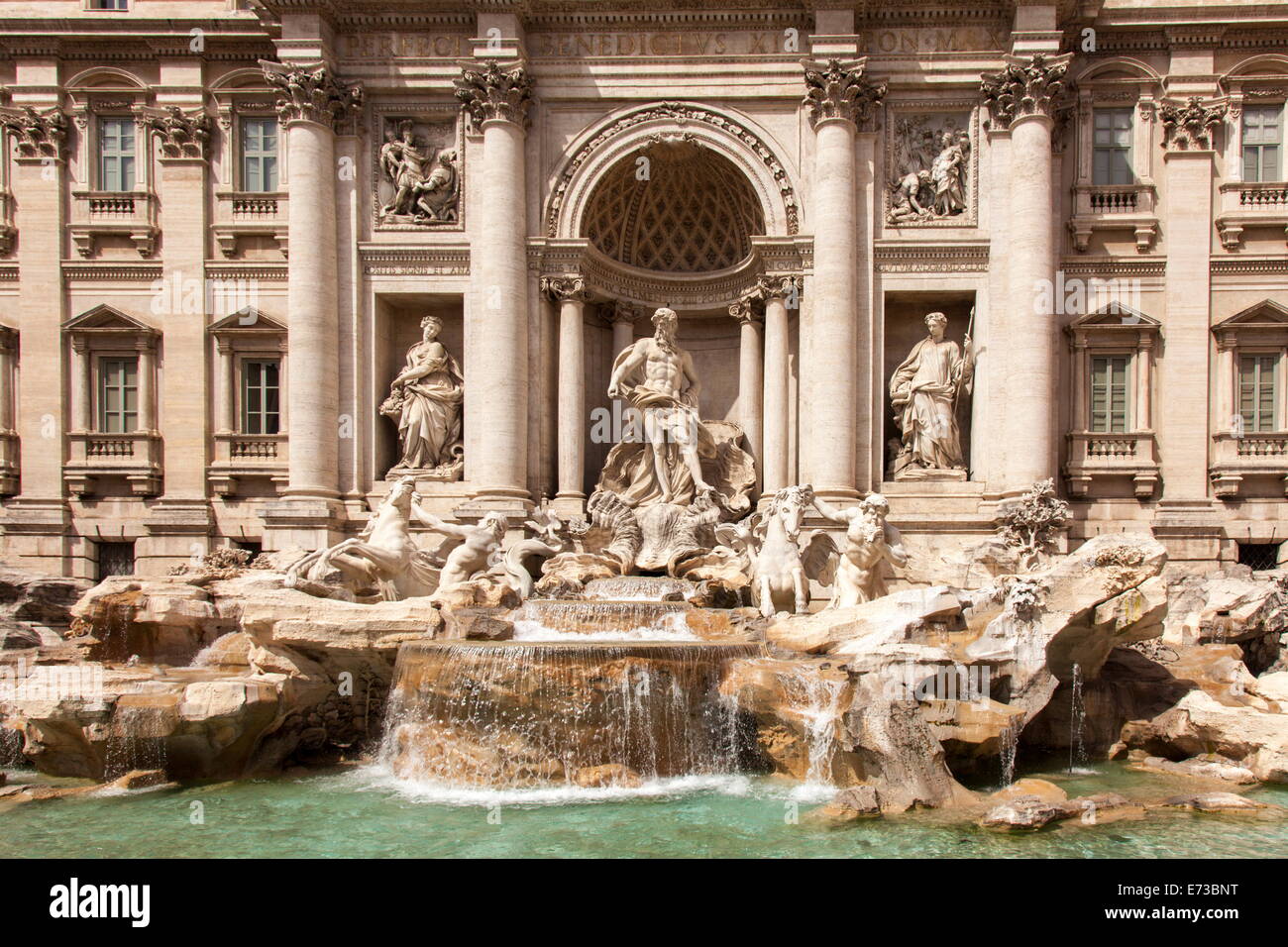 La fontana de Trevi, Roma, Lazio, Italia, Europa Foto de stock