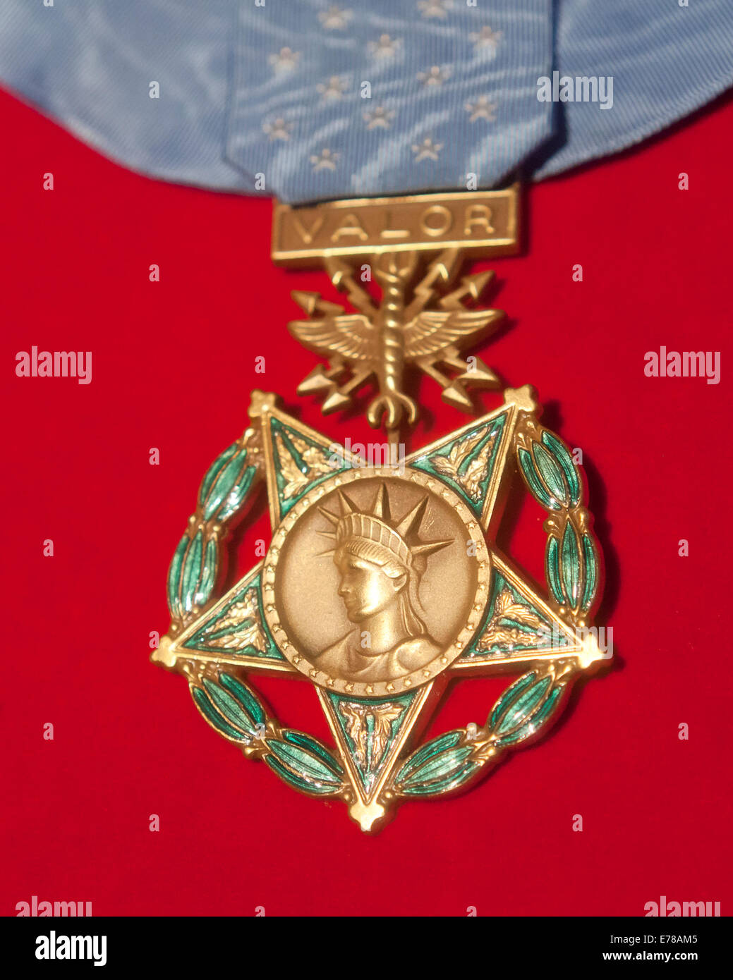 US Air Force Medal of Honor - EE.UU. Foto de stock