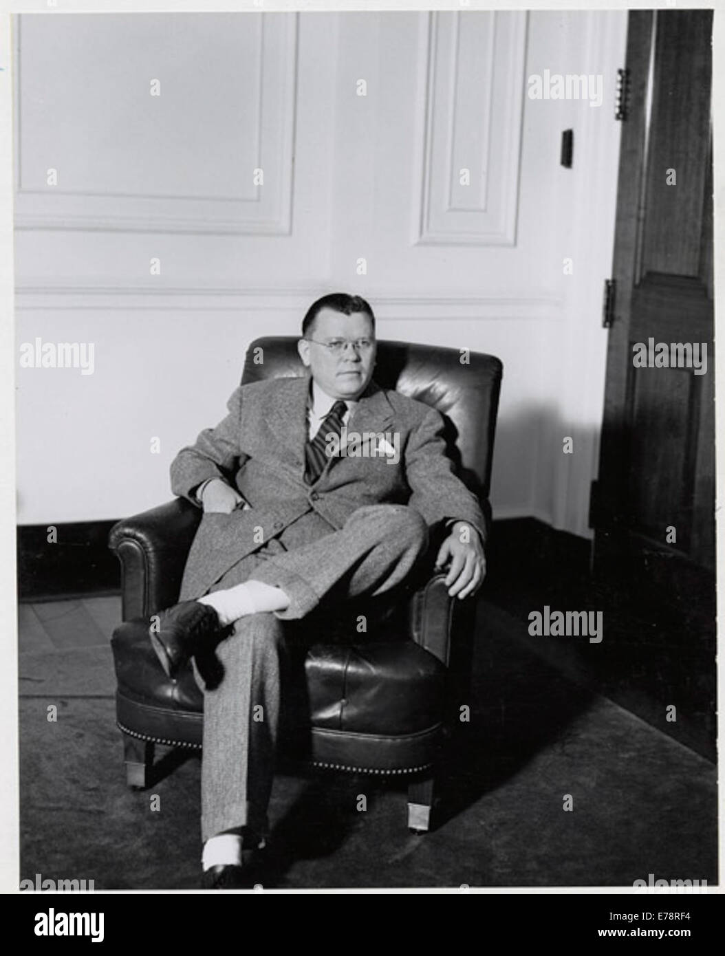 Fotografía de tercera Archivista de los Estados Unidos Dr. Wayne Foto de stock