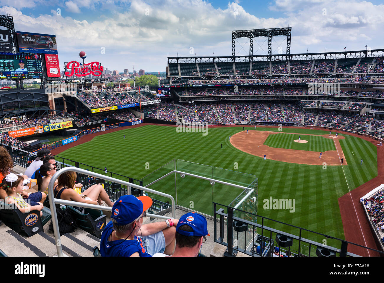 Citi Field, el Estadio de los Mets de Nueva York Foto de stock
