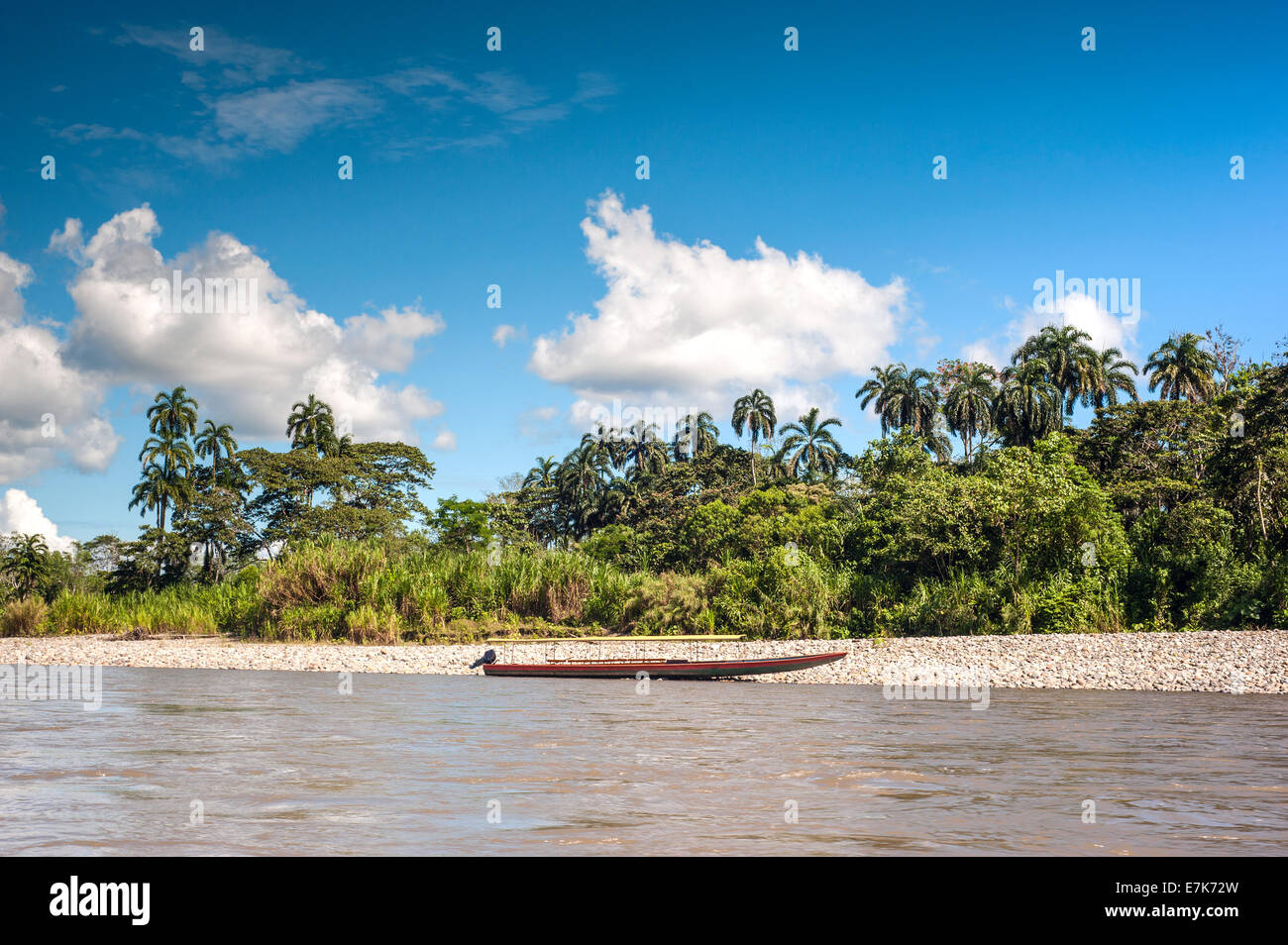 Río Napo. Ecuador Foto de stock