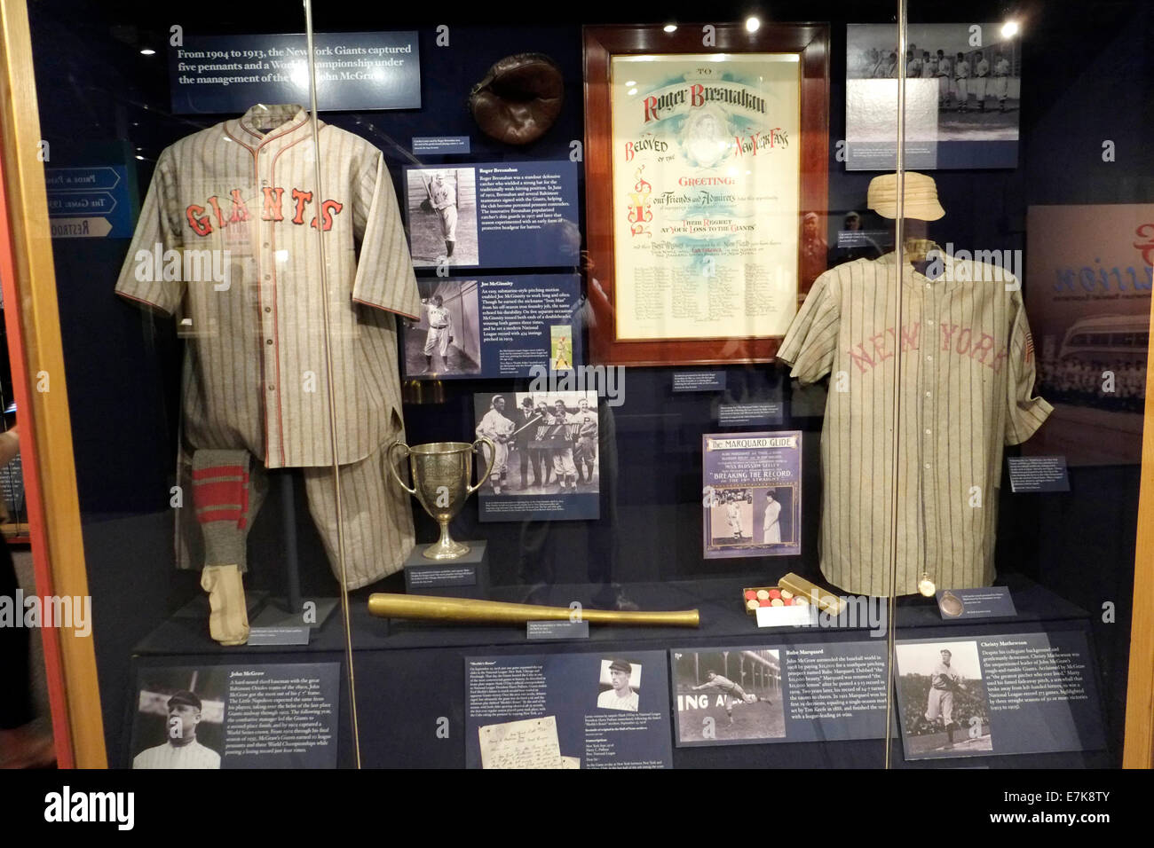 Salón de la Fama del Béisbol Nacional Museo en Cooperstown New York Foto de stock