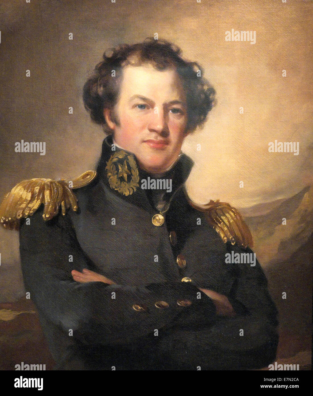 Alexander Macomb, Comandante General del Ejército de Estados Unidos de 1828 a 1841 Foto de stock