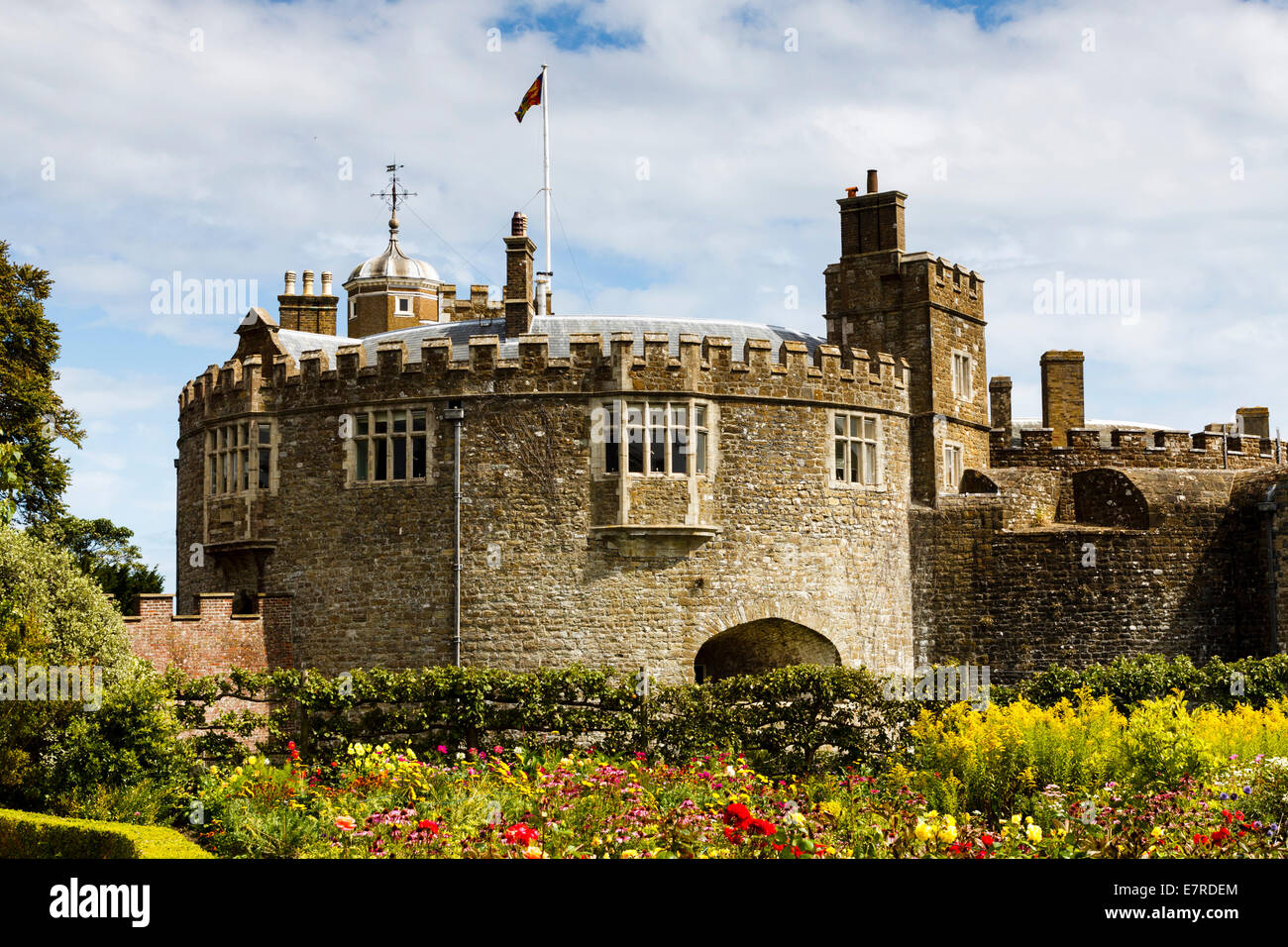 Walmer Castle, Kent Foto de stock