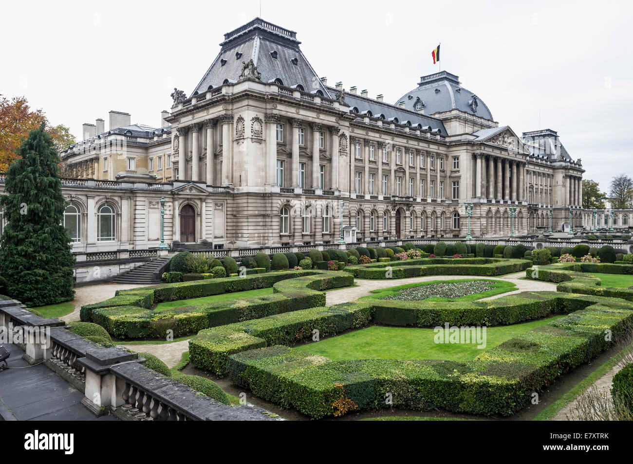 El Palacio Real de Bruselas, Bélgica Foto de stock