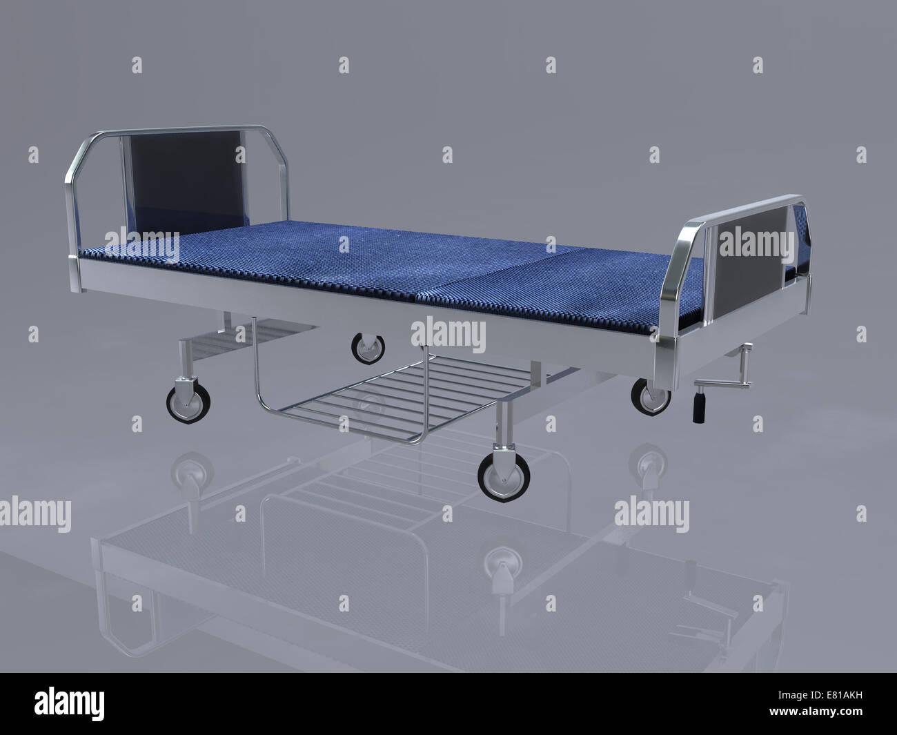 Cama de Hospital usada en terapia ocupacional para pacientes para descansar  Fotografía de stock - Alamy