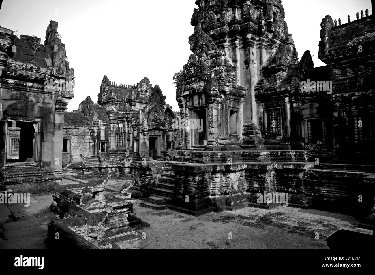Banteay Samre templo Angkor Wat, Camboya Foto de stock