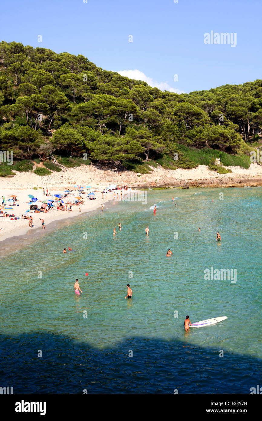 Cala Trebaluger Minorca Fotos e Imágenes de stock - Alamy