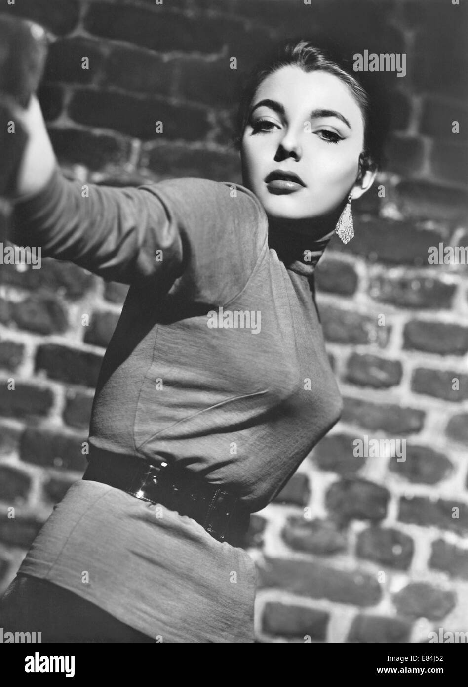 Gire la llave suavemente 1953 GFD película con Joan Collins Foto de stock