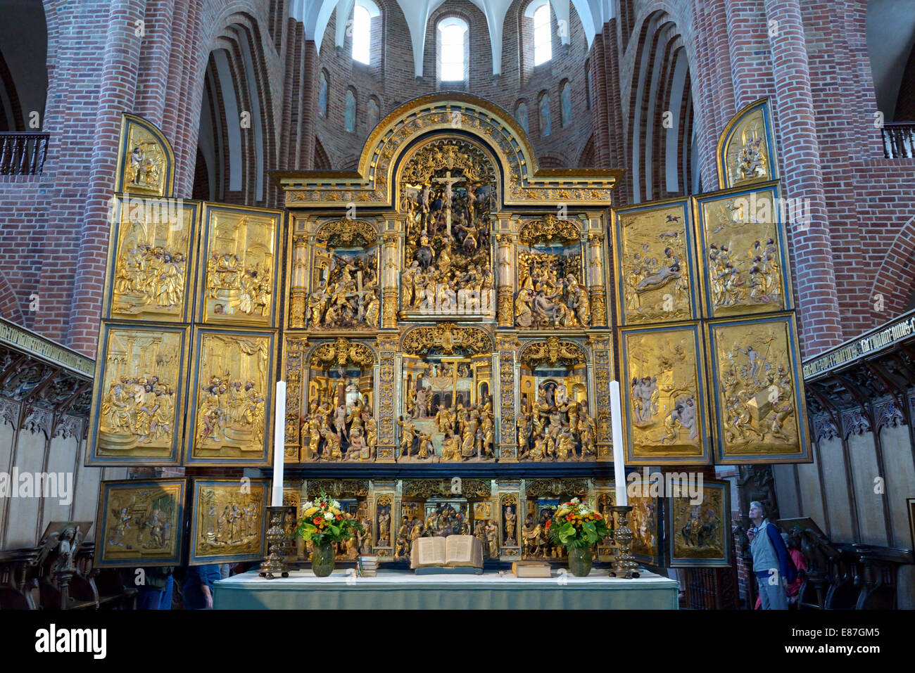 Catedral Roskilde, Roskilde, Dinamarca 62238 140816 Foto de stock