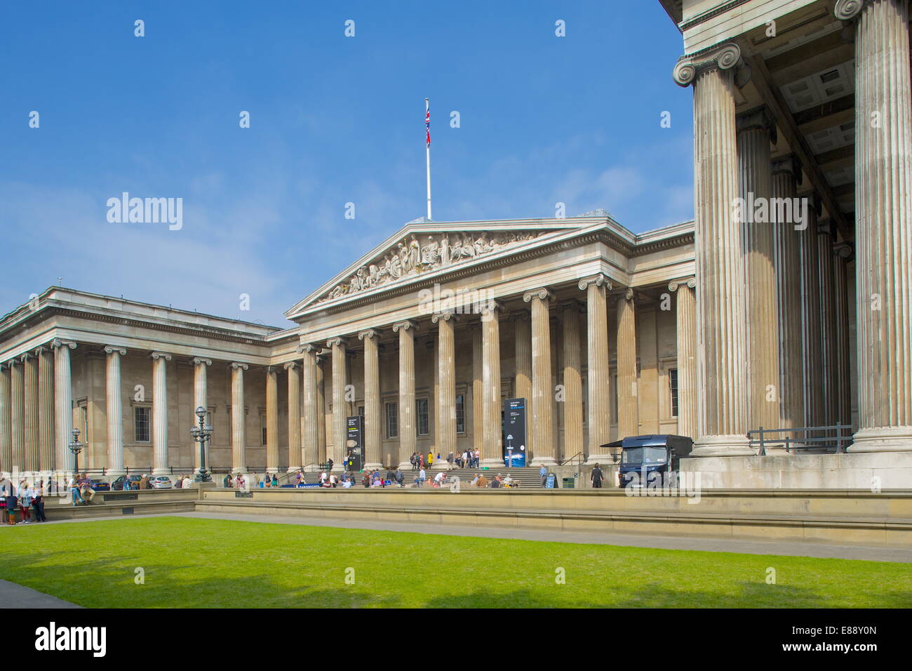 Museo Británico, Bloomsbury, Londres, Inglaterra, Reino Unido, Europa Foto de stock