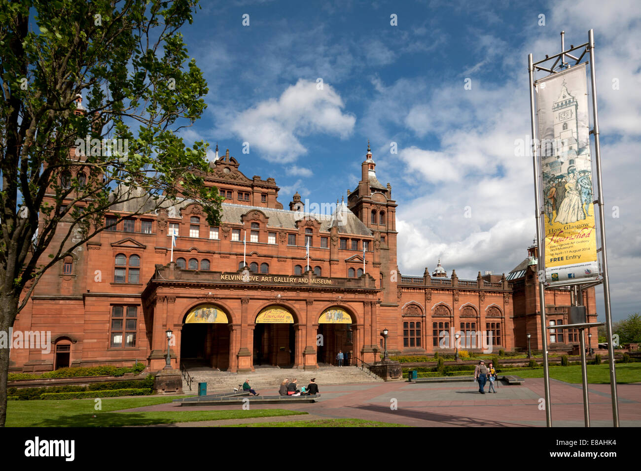 Galería de Arte y Museo Kelvingrove Glasgow Escocia Foto de stock