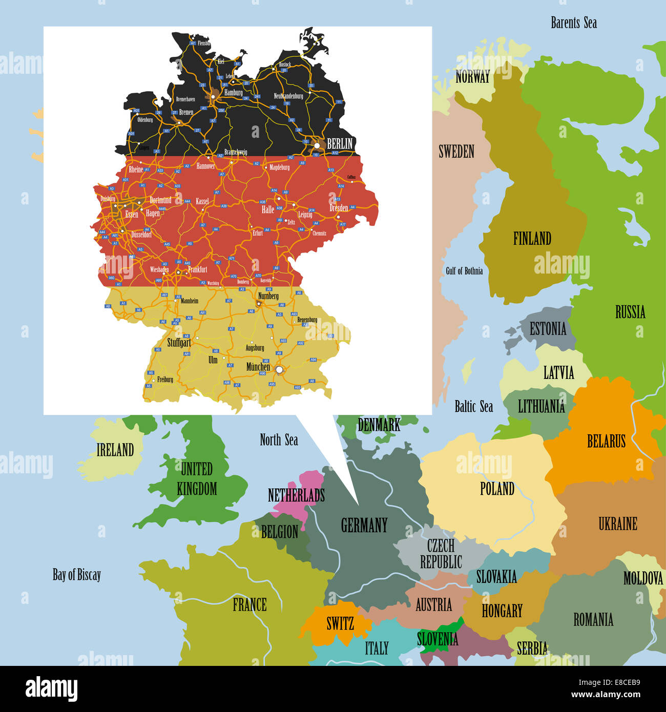 44+ Alemania Mapa Europa Images