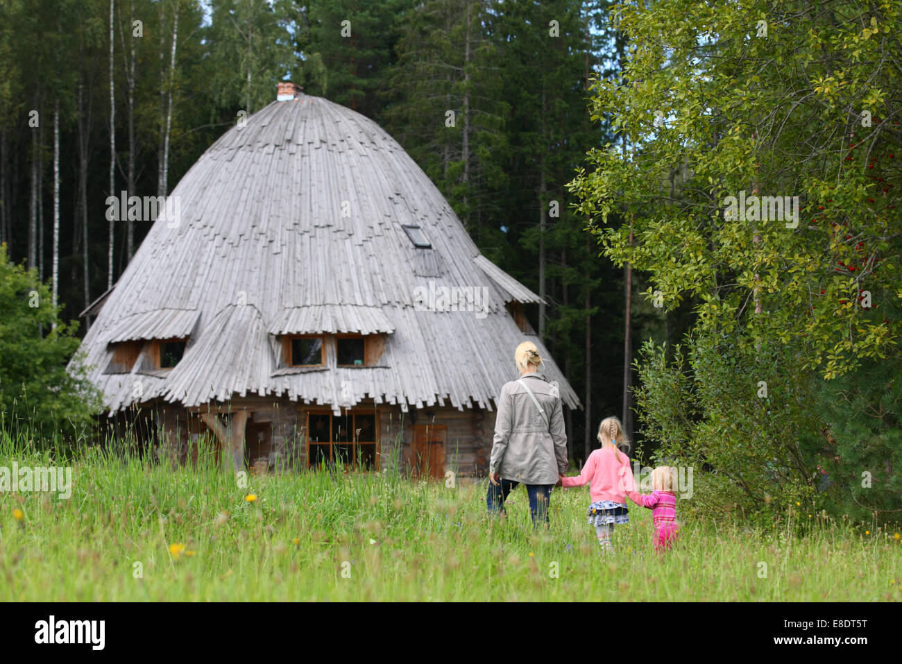 Poku Wonderland - Parque temático en Estonia. Foto de stock