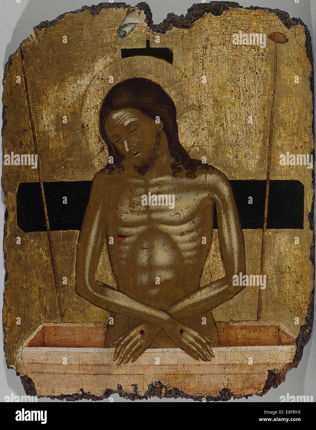 Ecce Homo. Artista: Tzafouris, Nicolaos (activo 1455-1501) Foto de stock