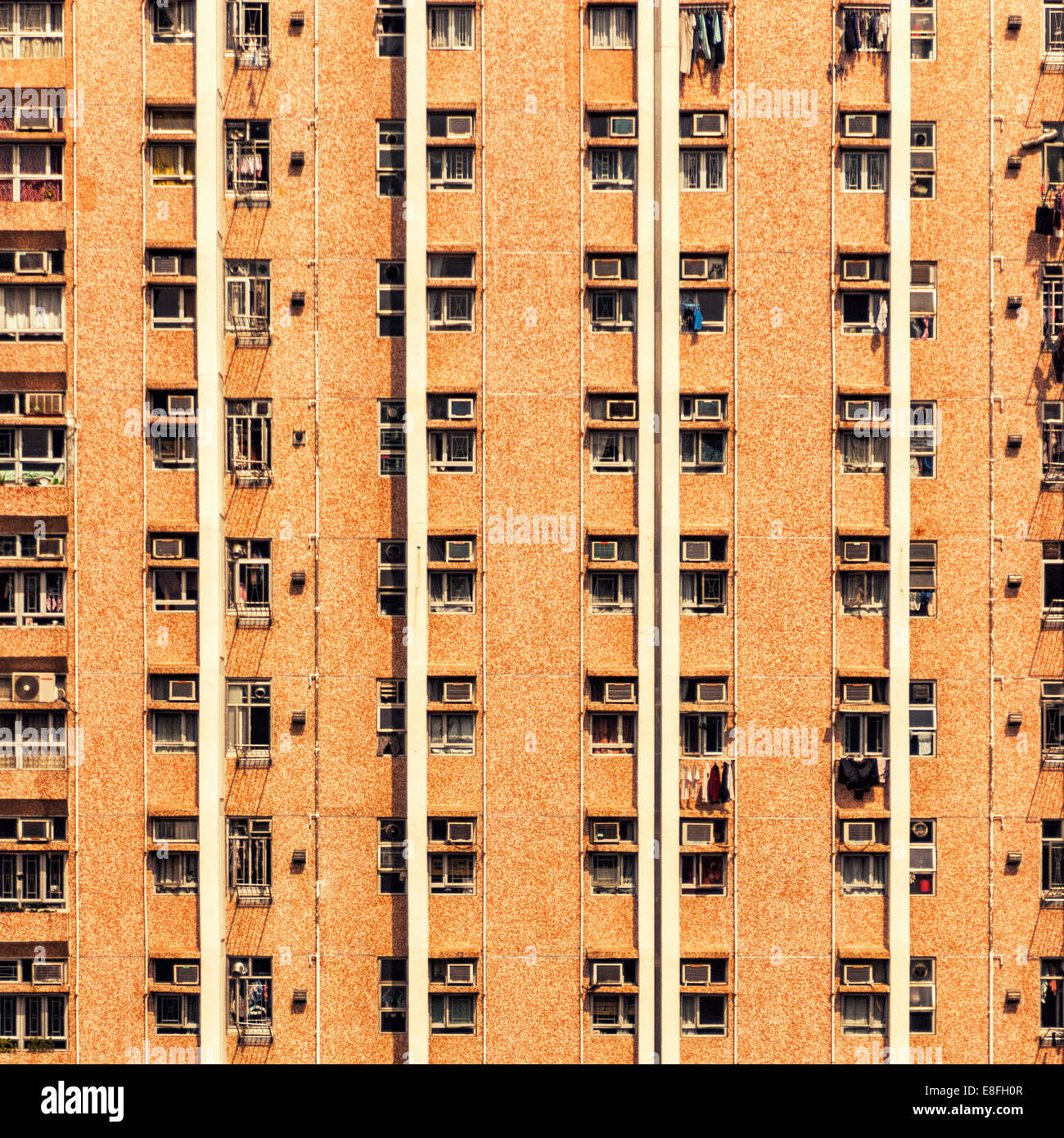 Bloque de apartamentos Foto de stock