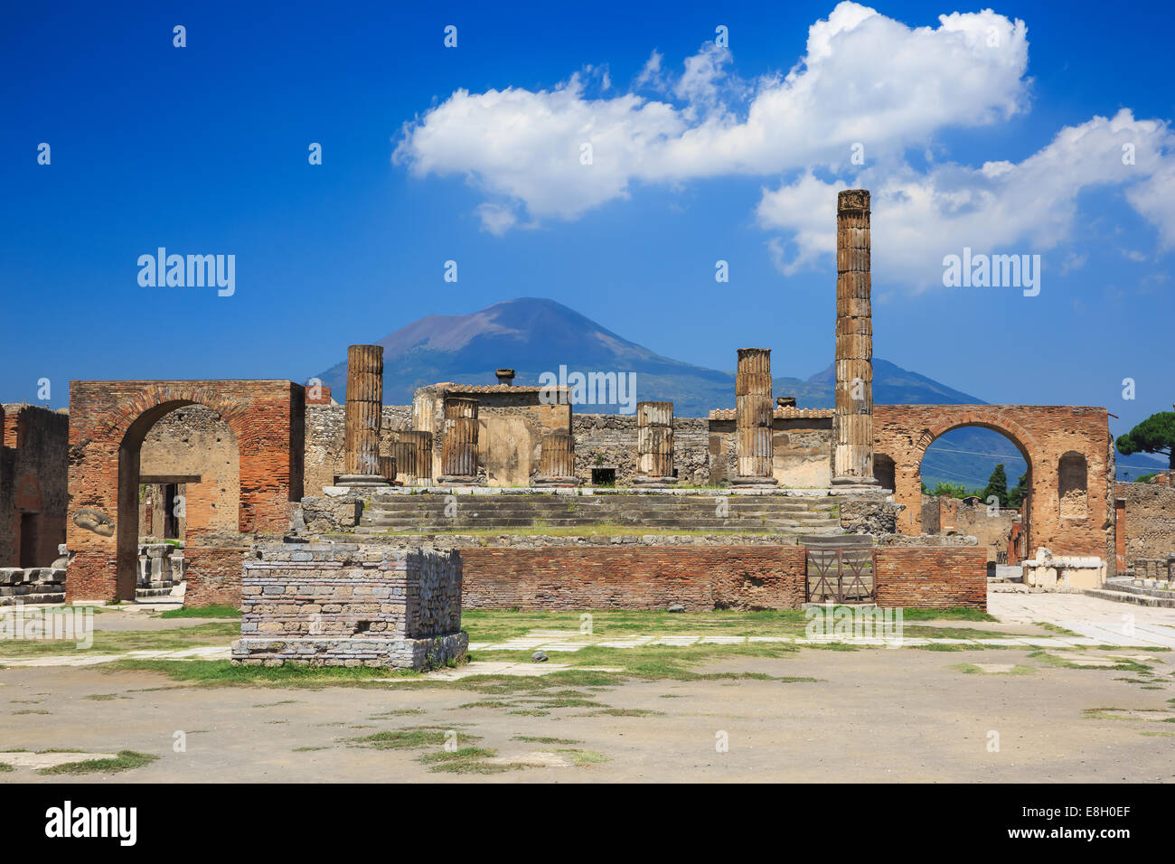 Pompeya, Italia Foto de stock