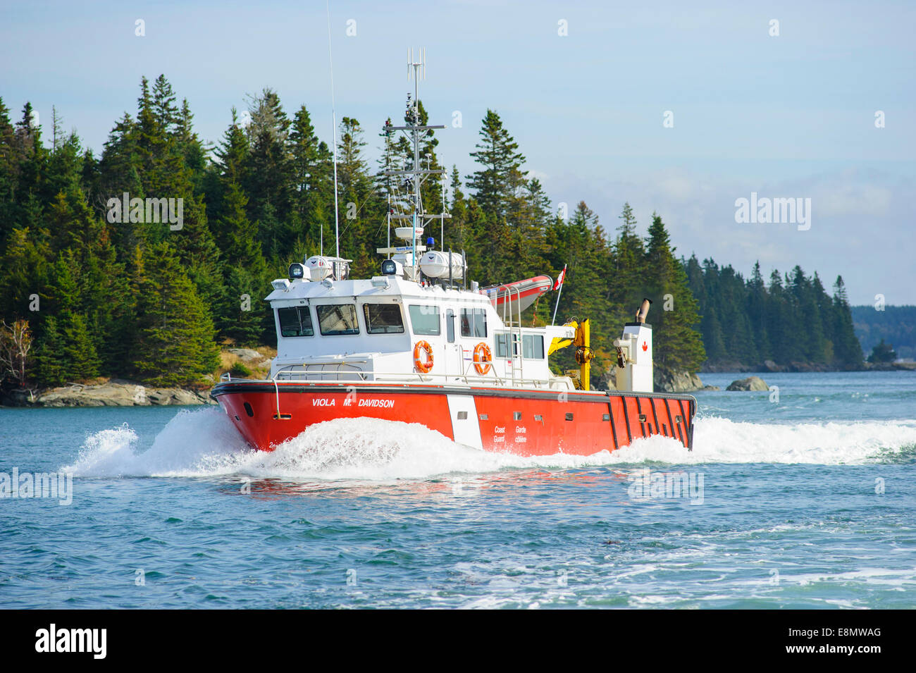 Canadian Coast Guard Foto de stock