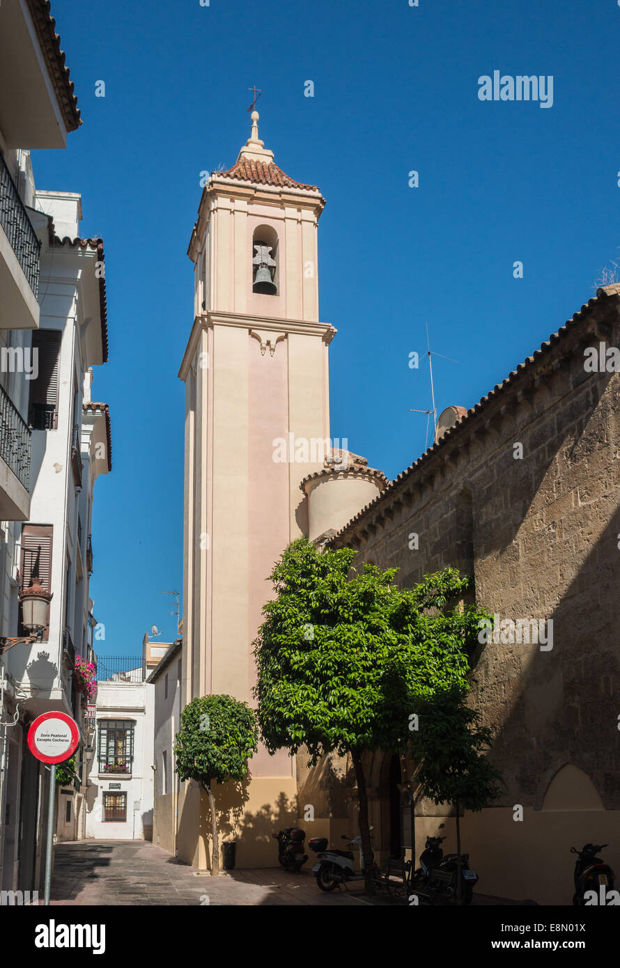 Torre de San Miguel, Iglesia, Córdoba Foto de stock