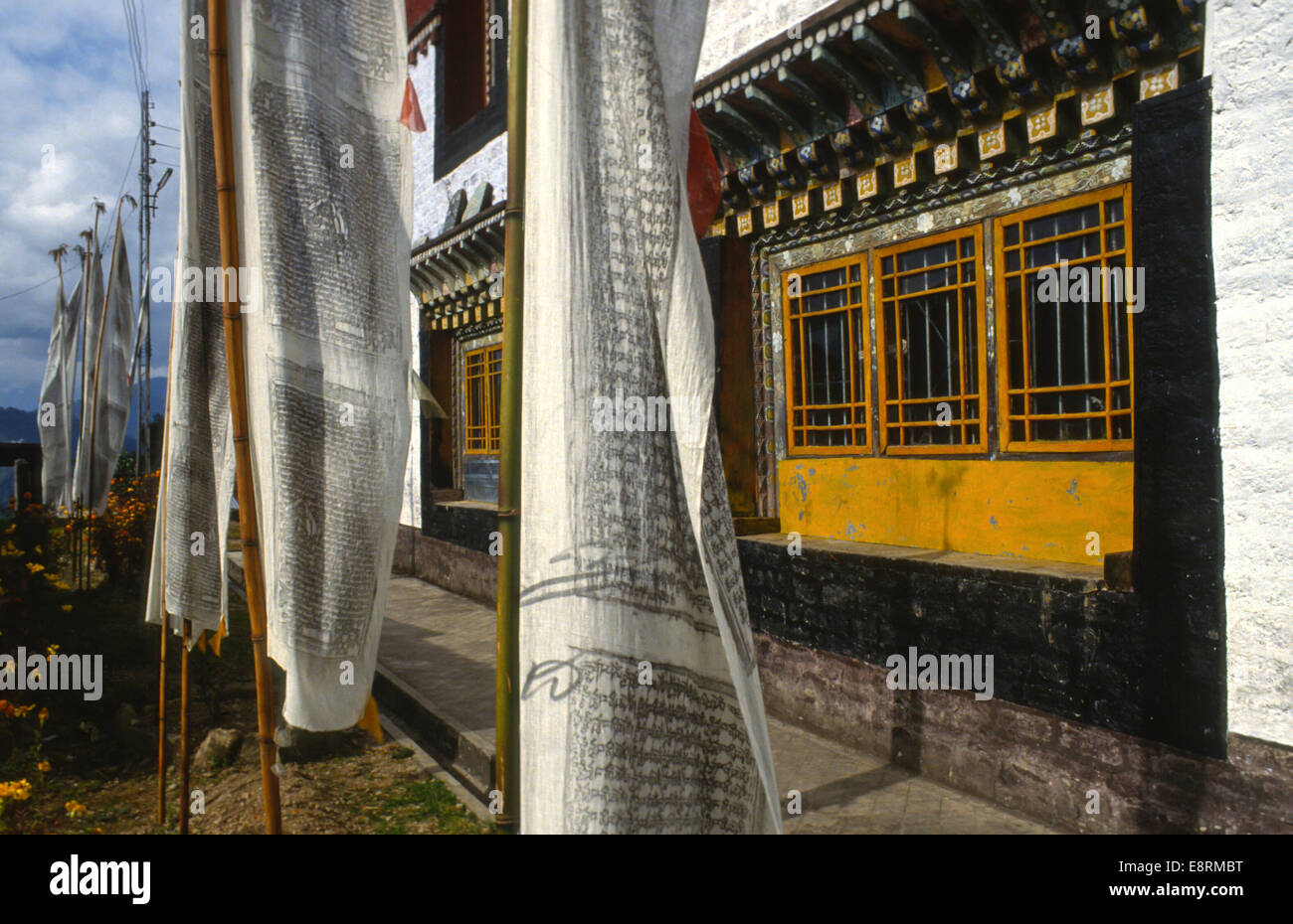 Famoso monasterio de pemayangtse en Sikkim, India Foto de stock