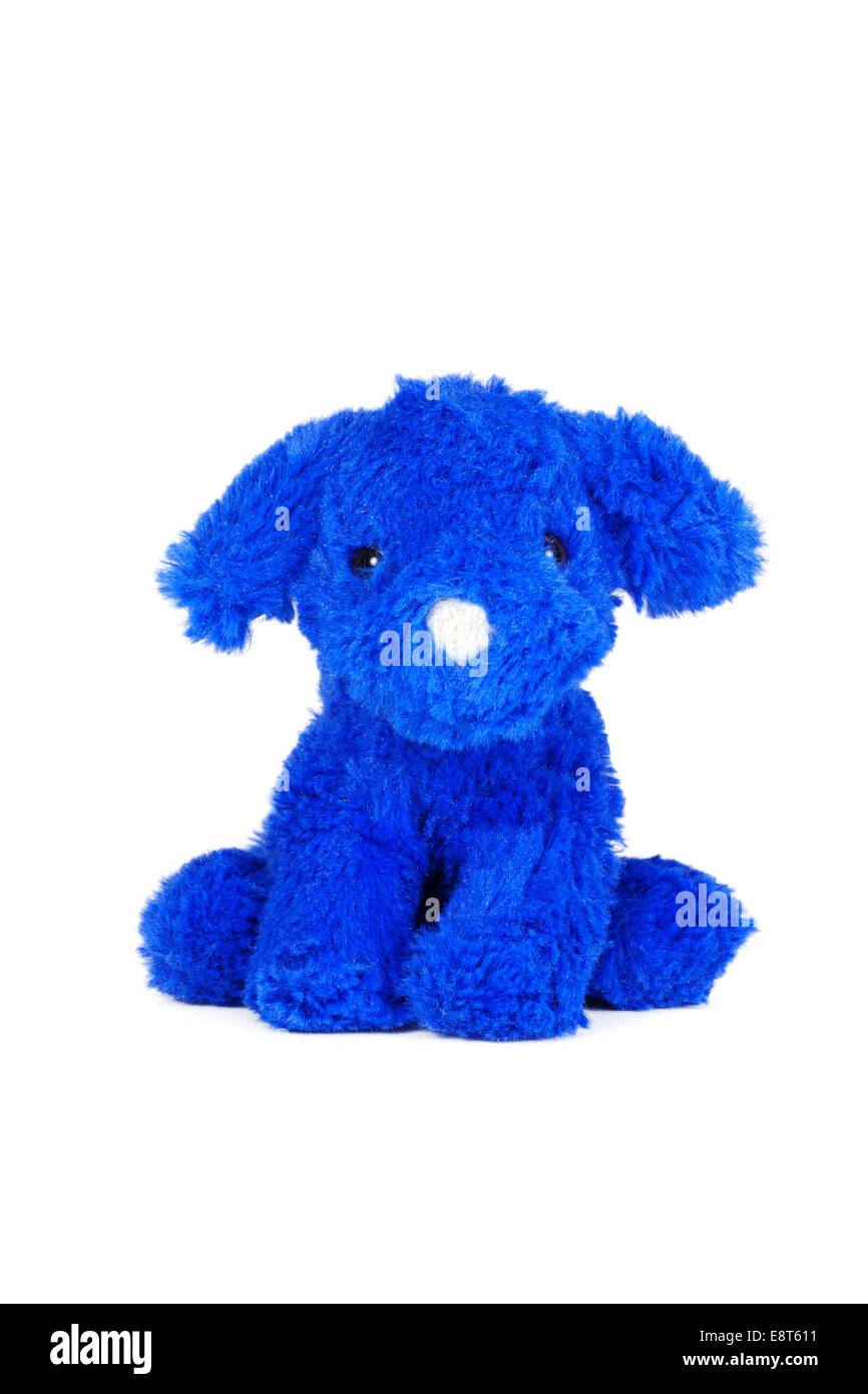 Perro azul peluche sale