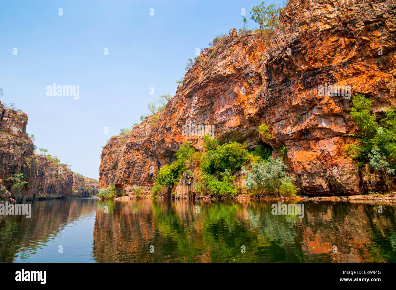 El Parque Nacional de Nitmiluk, Territorio del Norte, Australia Foto de stock