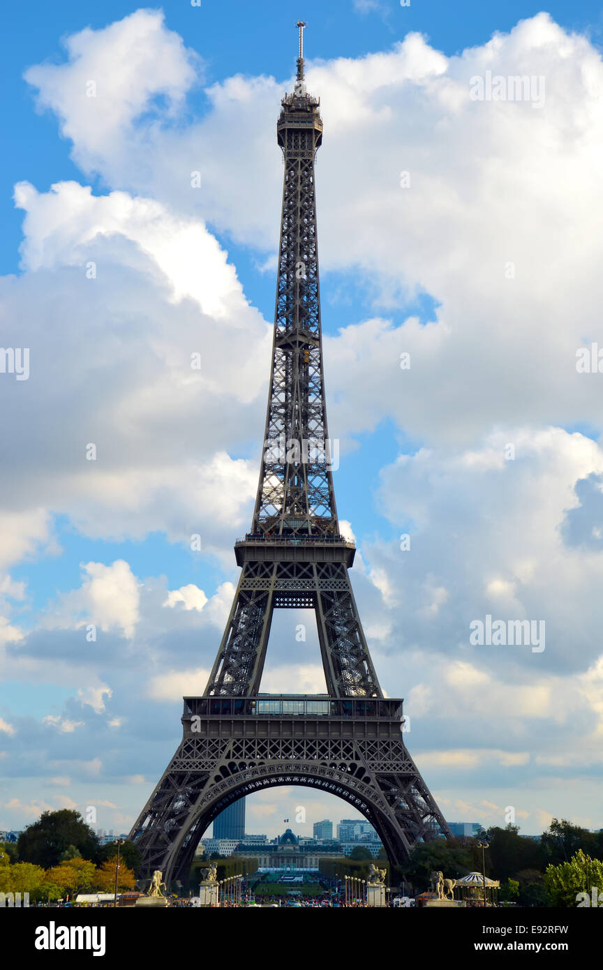 Torre Eiffel Foto de stock