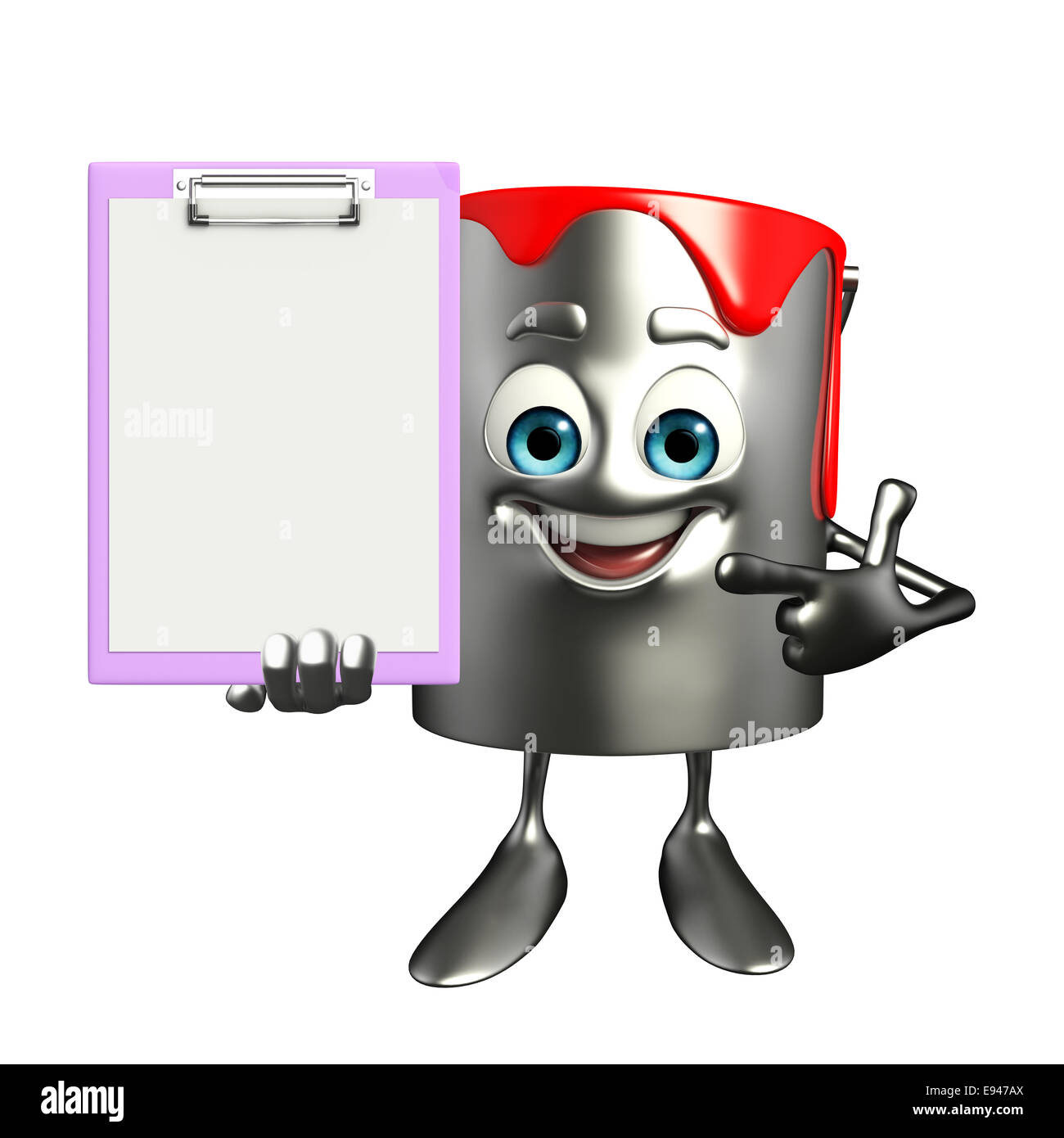Personaje de dibujos animados de Bote de pintura con el bloc de notas Fotografía de stock - Alamy Personaje de dibujos animados de Bote de pintura con el bloc de notas Fotografía de stock - Alamy