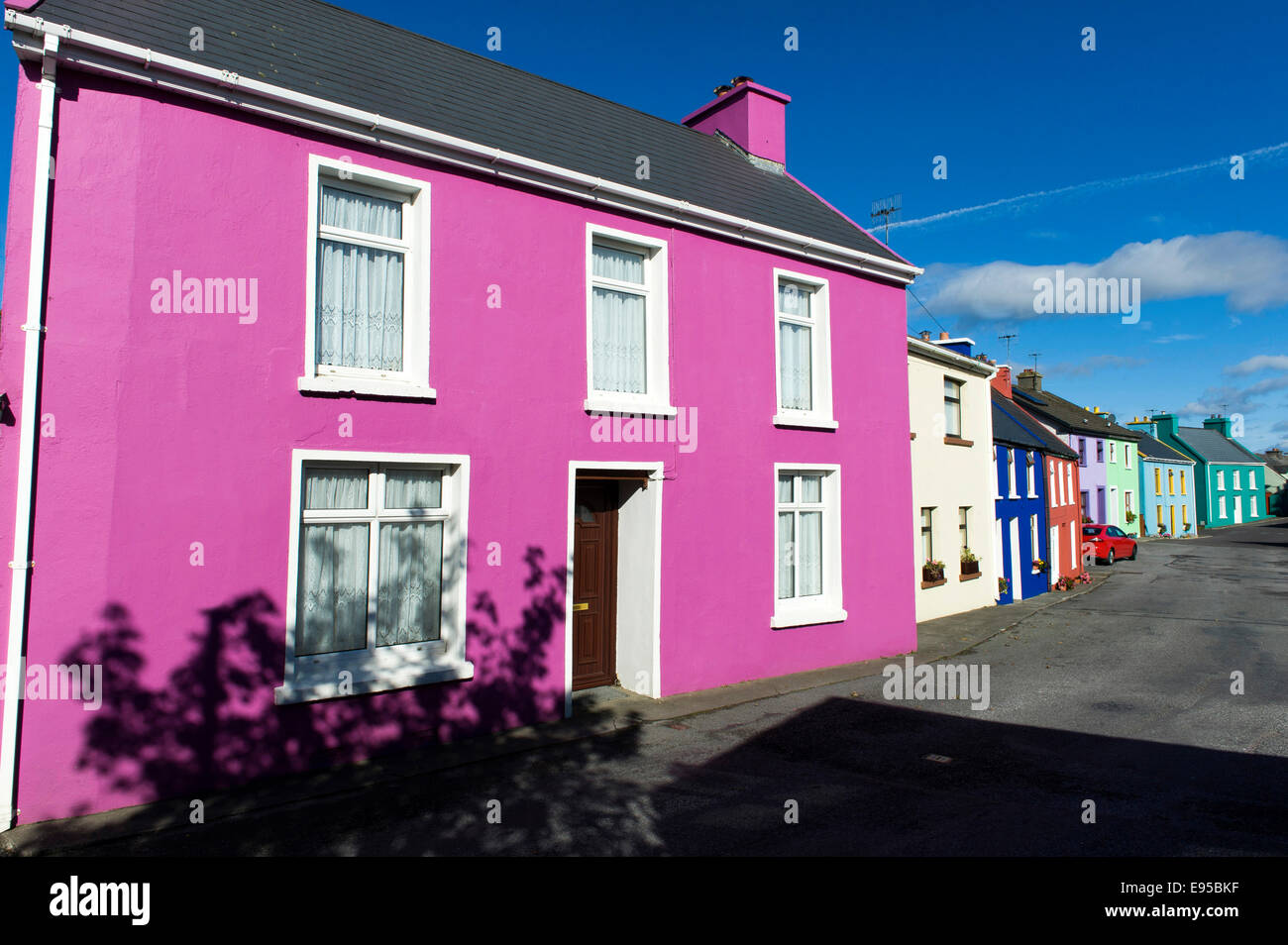 Eyeries, Beara, Cork, Irlanda Co. Foto de stock