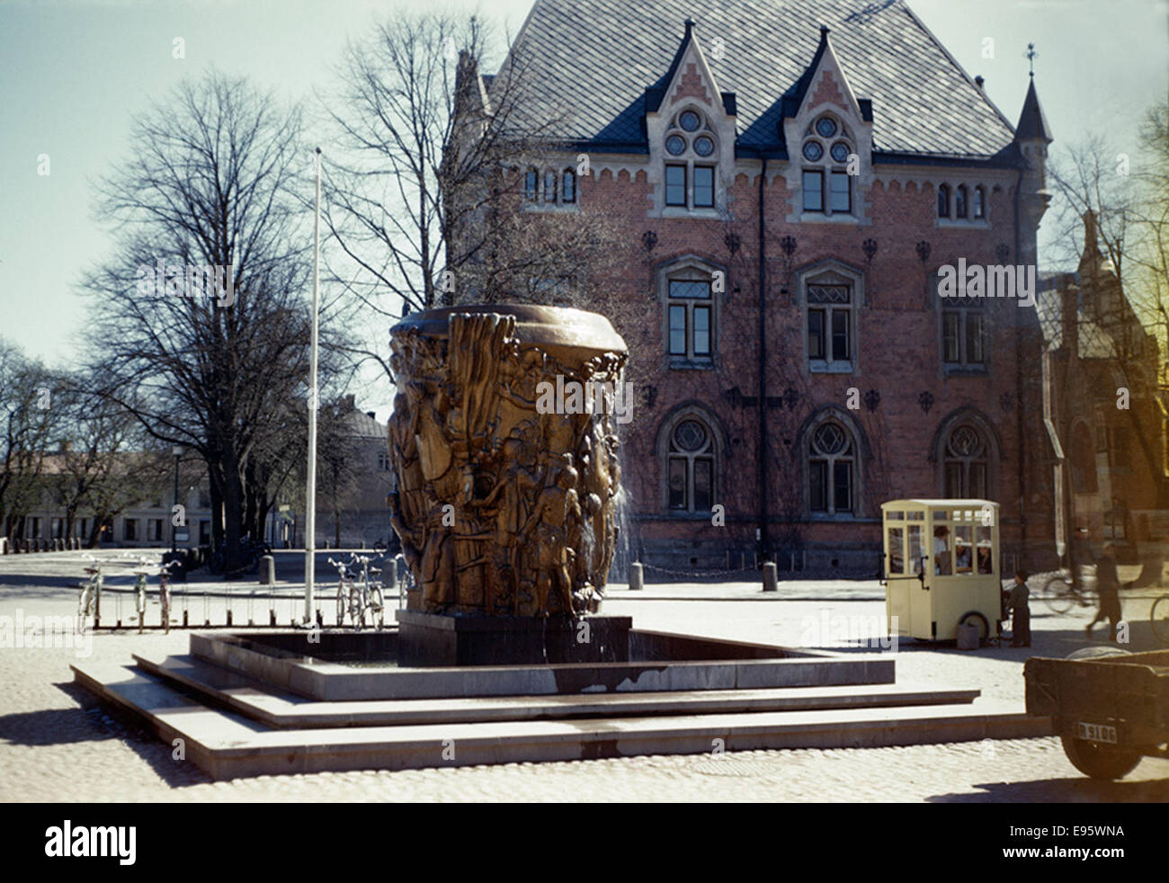 Skara, Västergötland, Suecia Foto de stock