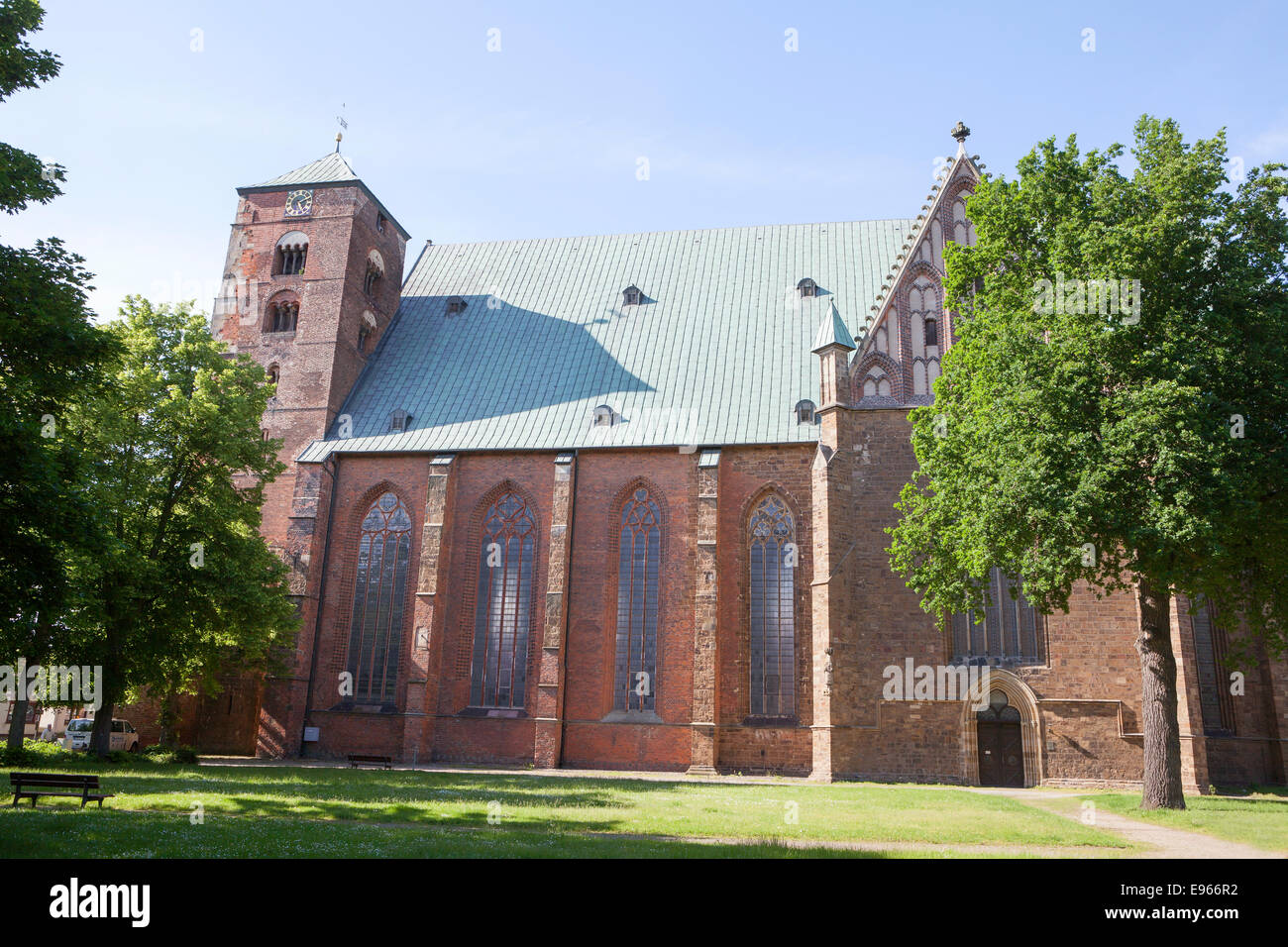 Catedral Luterana, Verden an der Aller, Baja Sajonia, Alemania, Europa Foto de stock