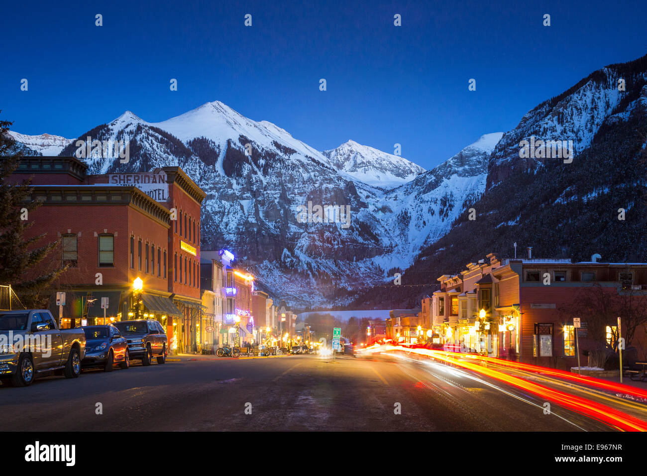 Telluride Colorado Winter Fotos E Imagenes De Stock Alamy