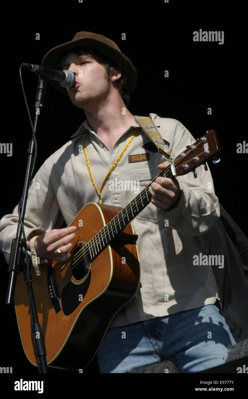 "El Coral", T en el Park Music Festival, Balado, Escocia, 2003. Foto de stock