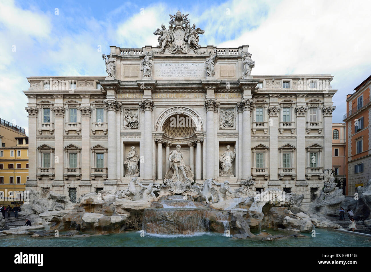 La fontana de Trevi, Roma, Italia Foto de stock
