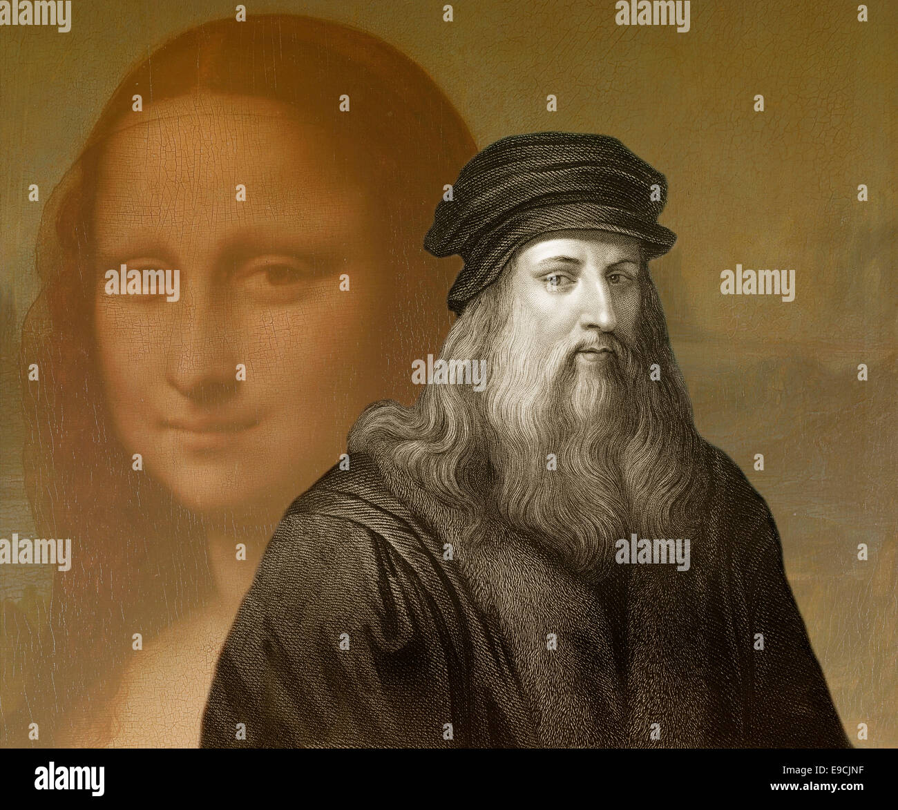 Mona Lisa, Leonardo da Vinci, 1452 - 1519, pintor italiano, pintor,  escultor, arquitecto e ingeniero Fotografía de stock - Alamy