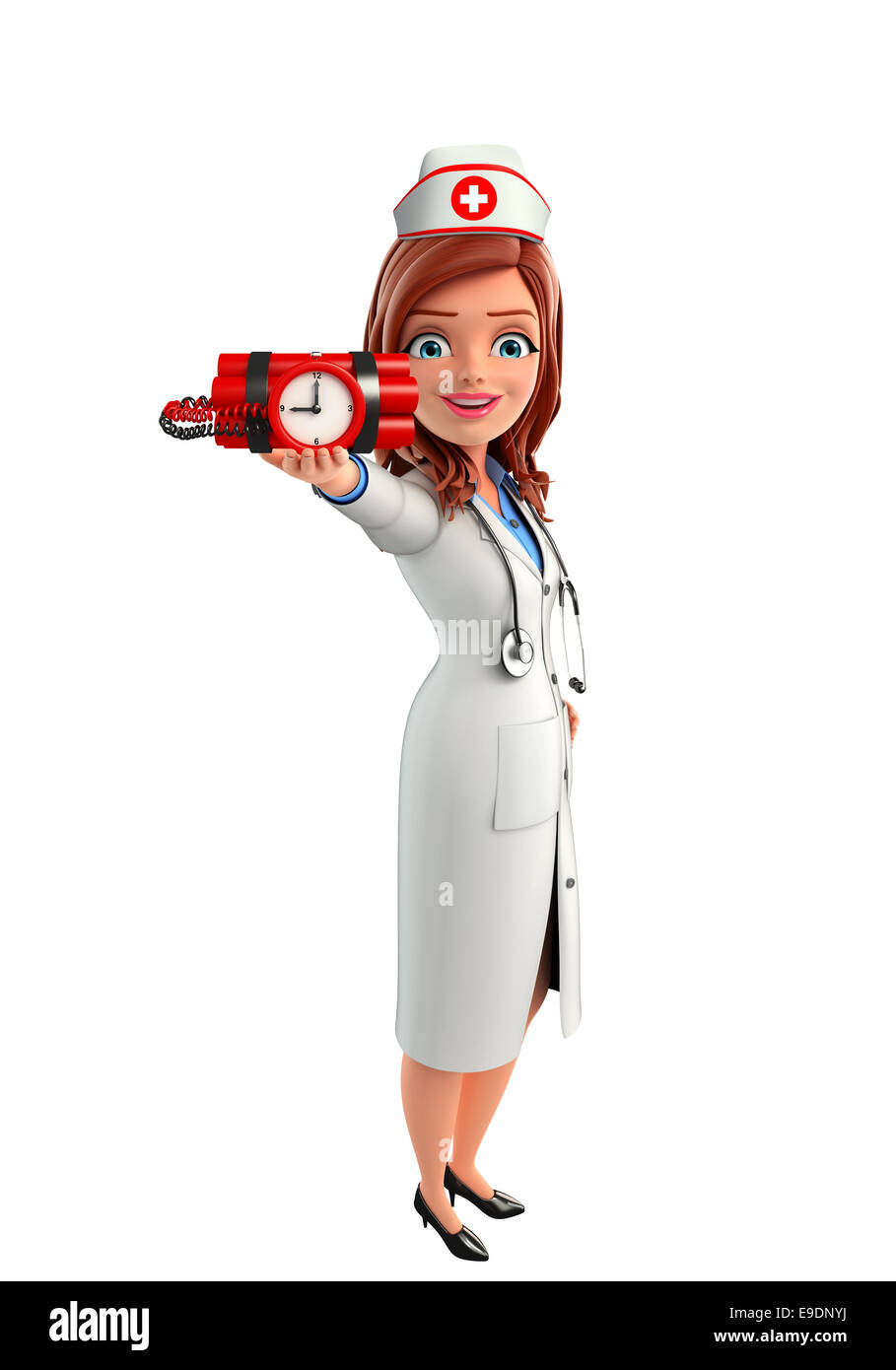 Enfermera de dibujos animados fotografías e imágenes de alta resolución -  Página 7 - Alamy