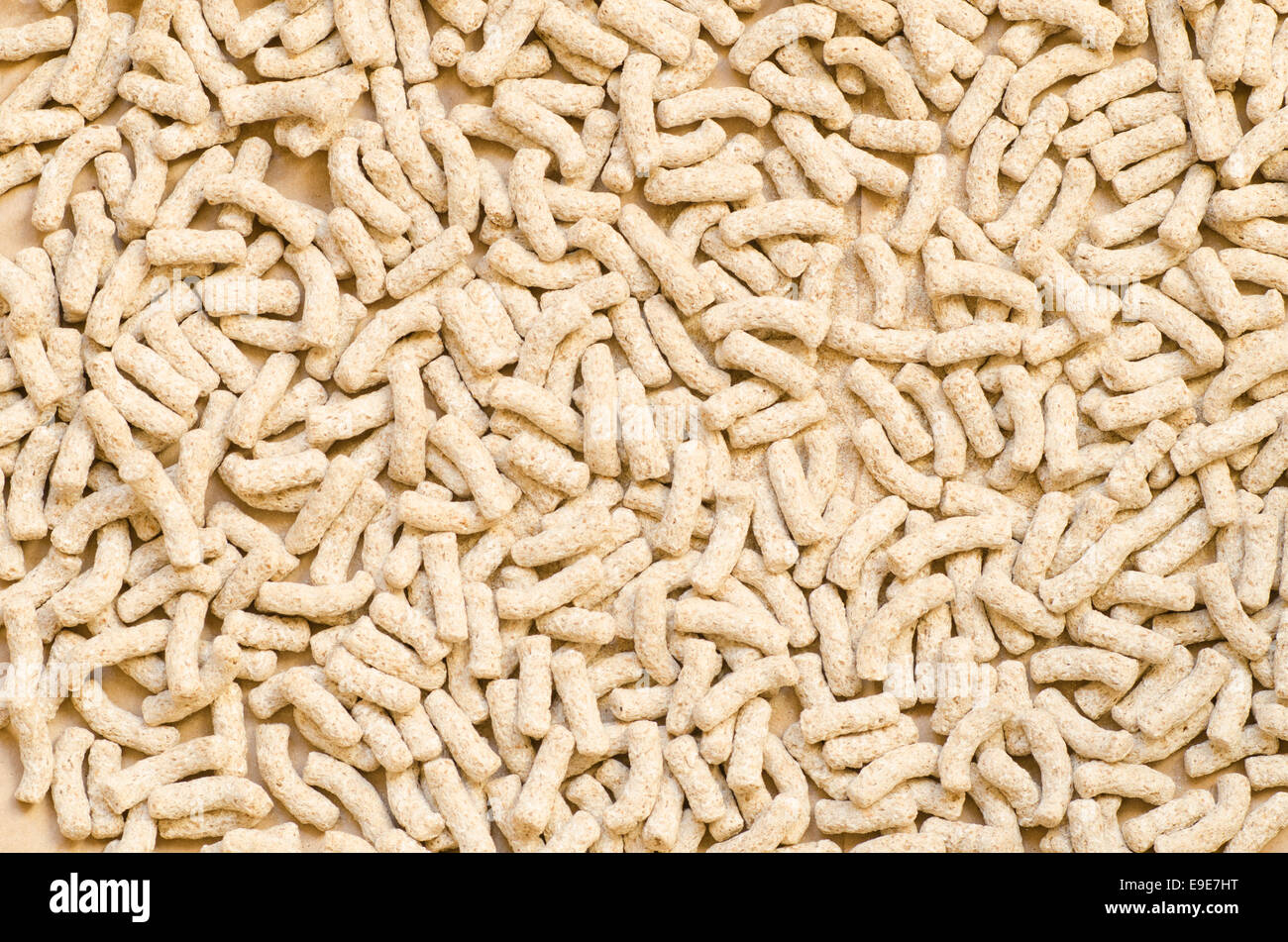 La fibra dietética de alimentos cereales antecedentes Foto de stock