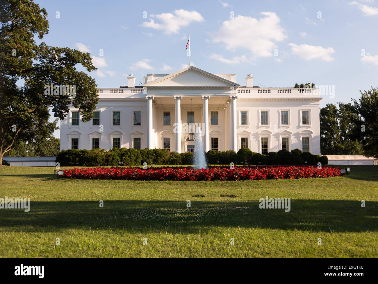 Casa Blanca Washington DC Foto de stock