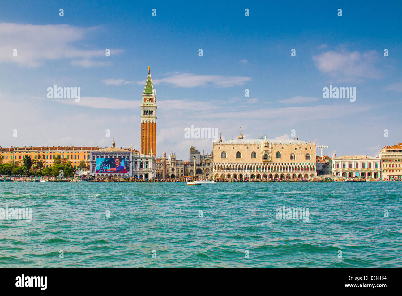 La Piazza San Marco, Venecia Foto de stock