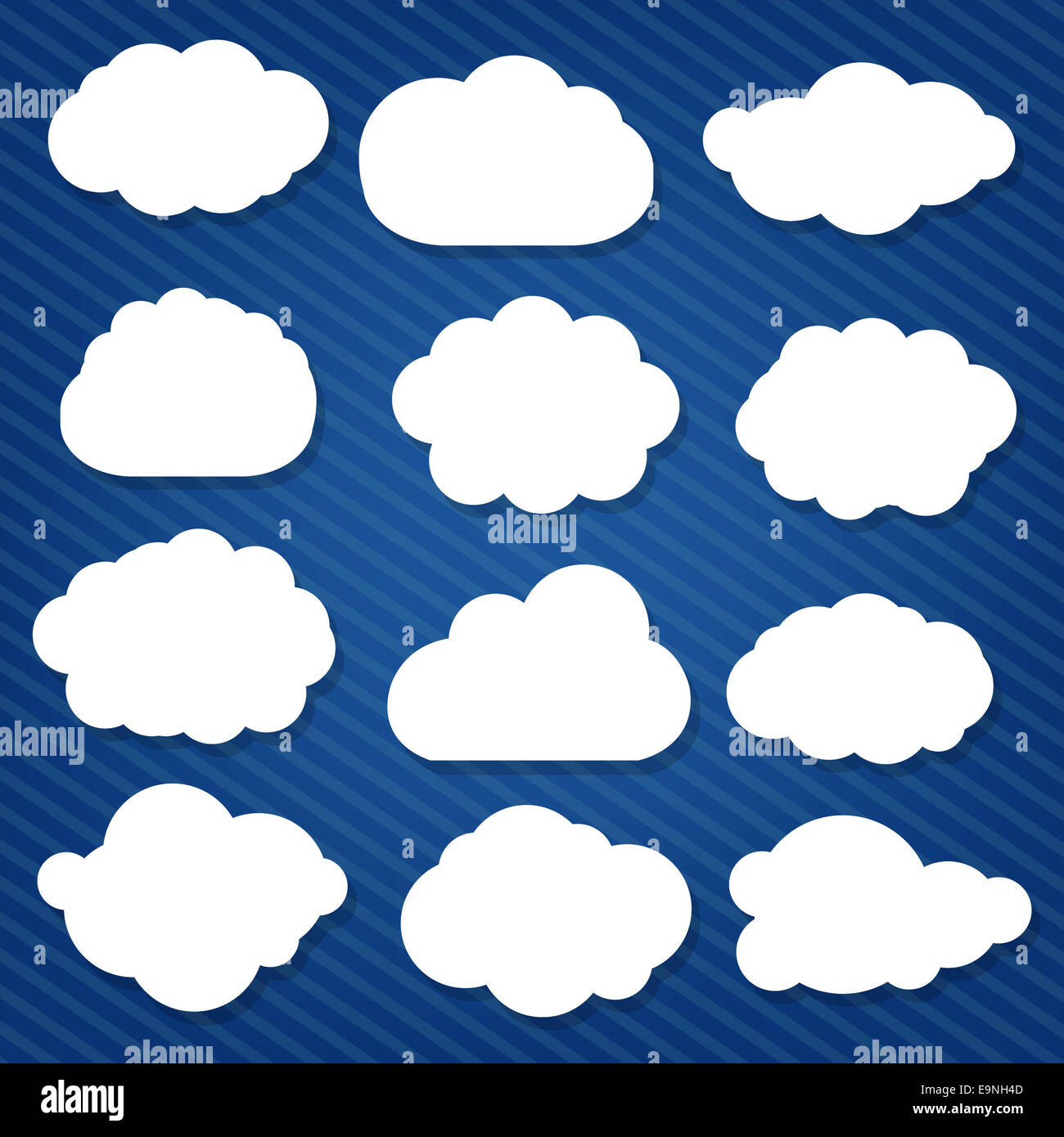 Nubes de dibujos animados fotografías e imágenes de alta resolución - Alamy