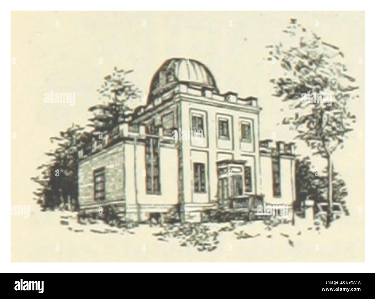 US-D.C.(1891) P155 WASHINGTON, observatorio Foto de stock