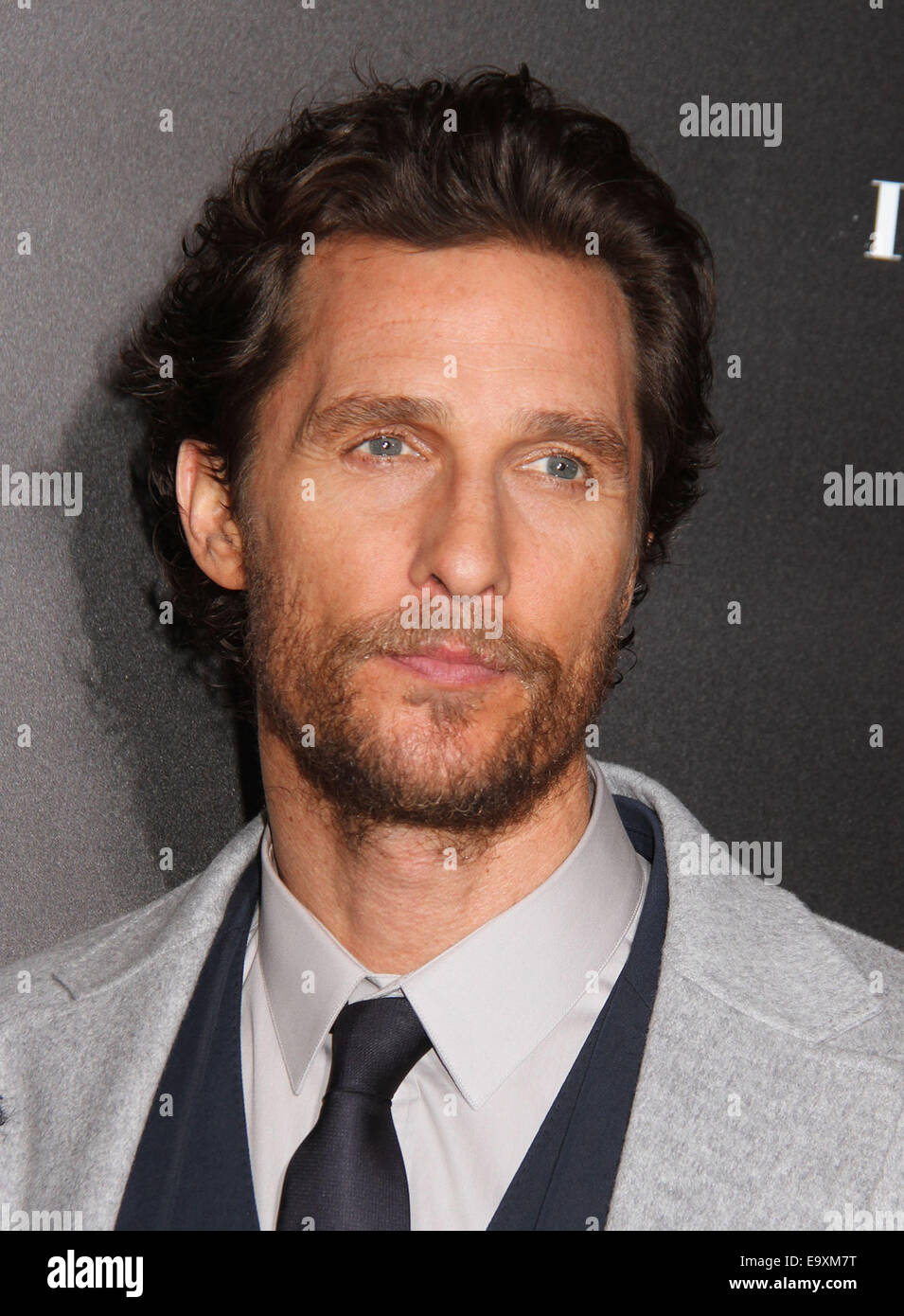 Nueva York, Nueva York, Estados Unidos. 3 de noviembre de 2014. El actor Matthew MCCONAUGHEY asiste a la premiere de Nueva York de 'Interstellar" celebrado en AMC Lincoln Square. Crédito: Nancy Kaszerman/ZUMAPRESS.com/Alamy Live News Foto de stock