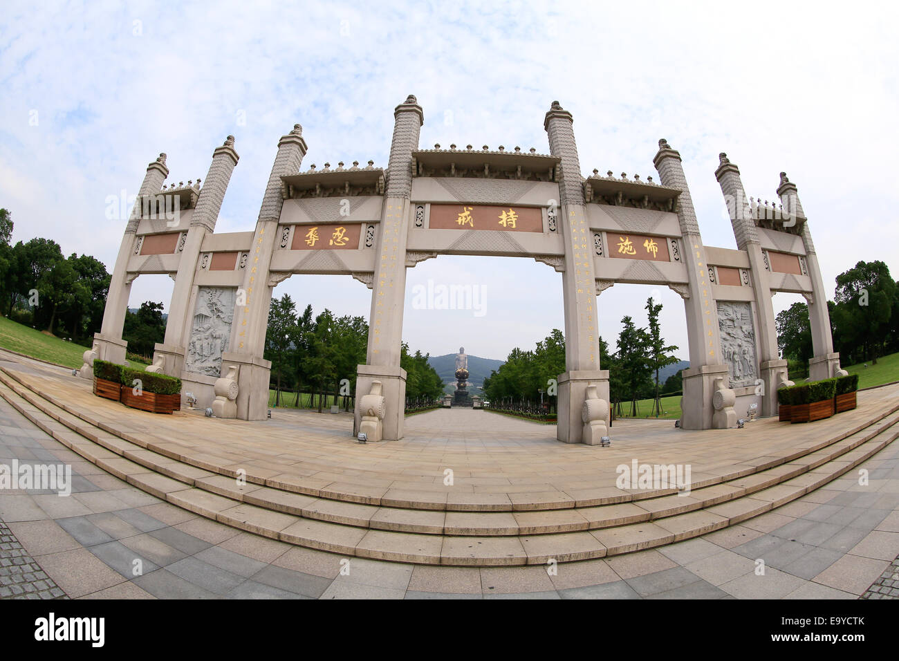 Wuxi Lingshan Scenic Celestino Foto de stock
