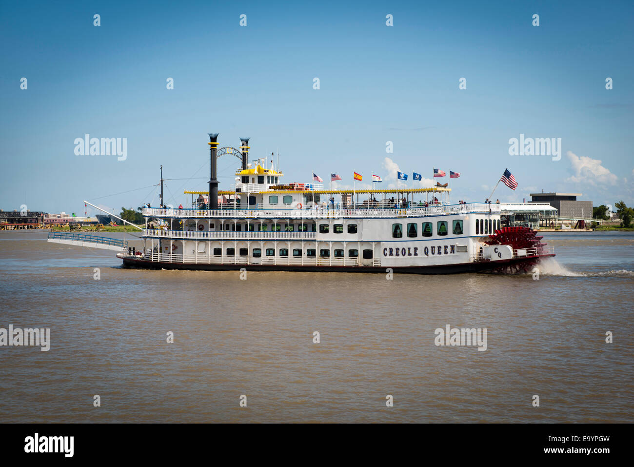 Barco de vapor. Nueva Orleáns, Louisiana Foto de stock
